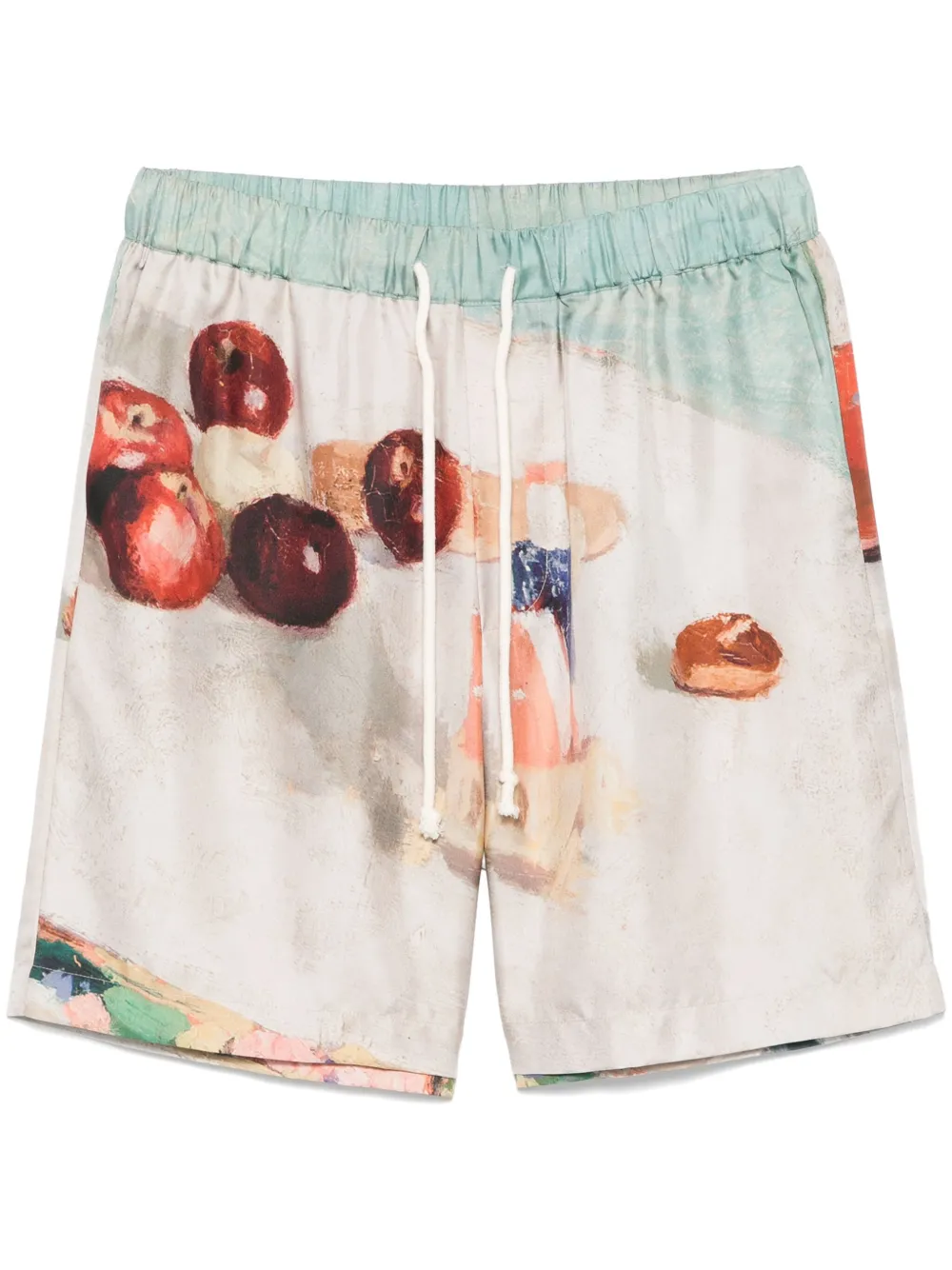 Nanushka Zijden shorts | Bruin | Image 1