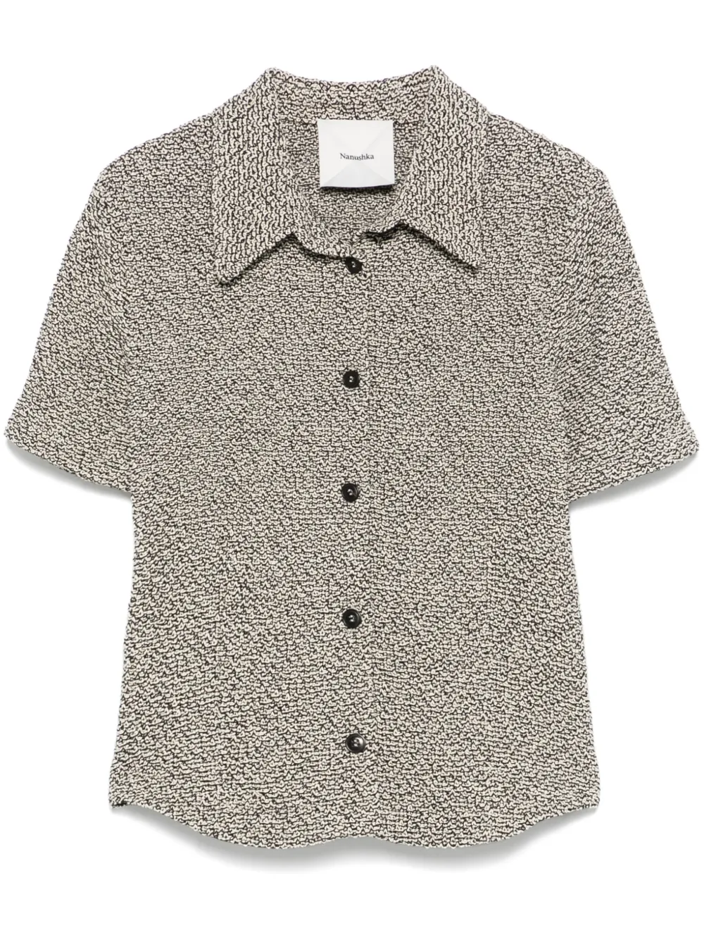 Nanushka Clare blouse Zwart