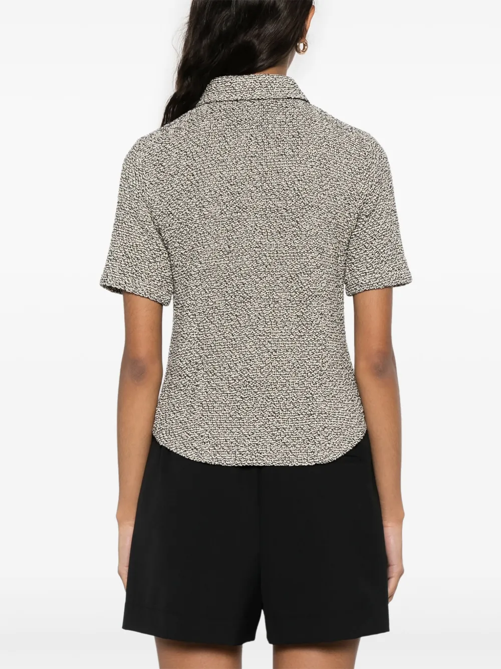 Nanushka Clare blouse Zwart