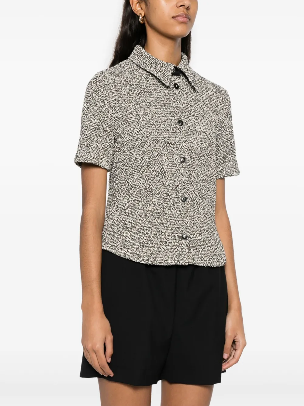 Nanushka Clare blouse Zwart