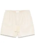 Nanushka faux-leather shorts - Neutrals