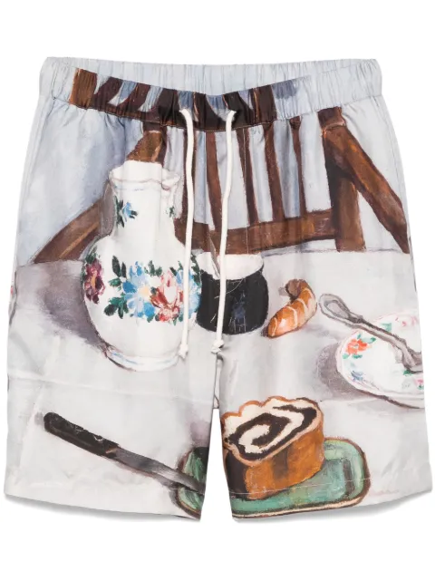Nanushka silk shorts 