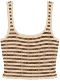 Nanushka Delfine tank top - Green