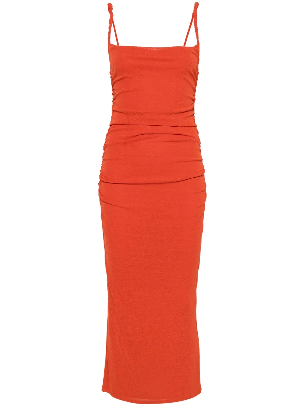 Nanushka Alexa midi-jurk Oranje