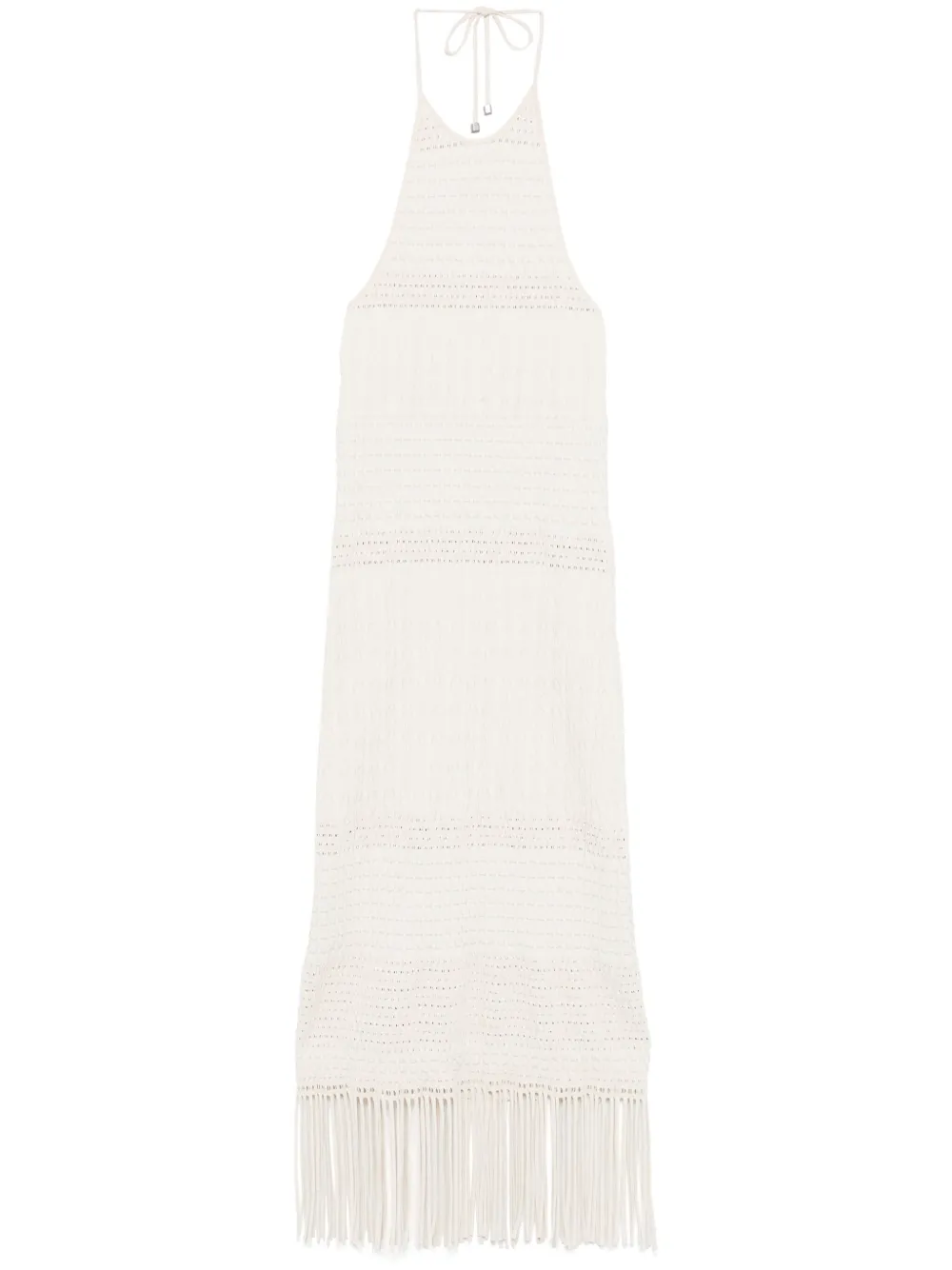 Nanushka Midi-jurk met textuur Beige