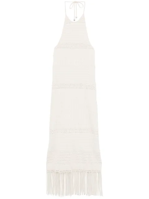 Nanushka textured midi dress