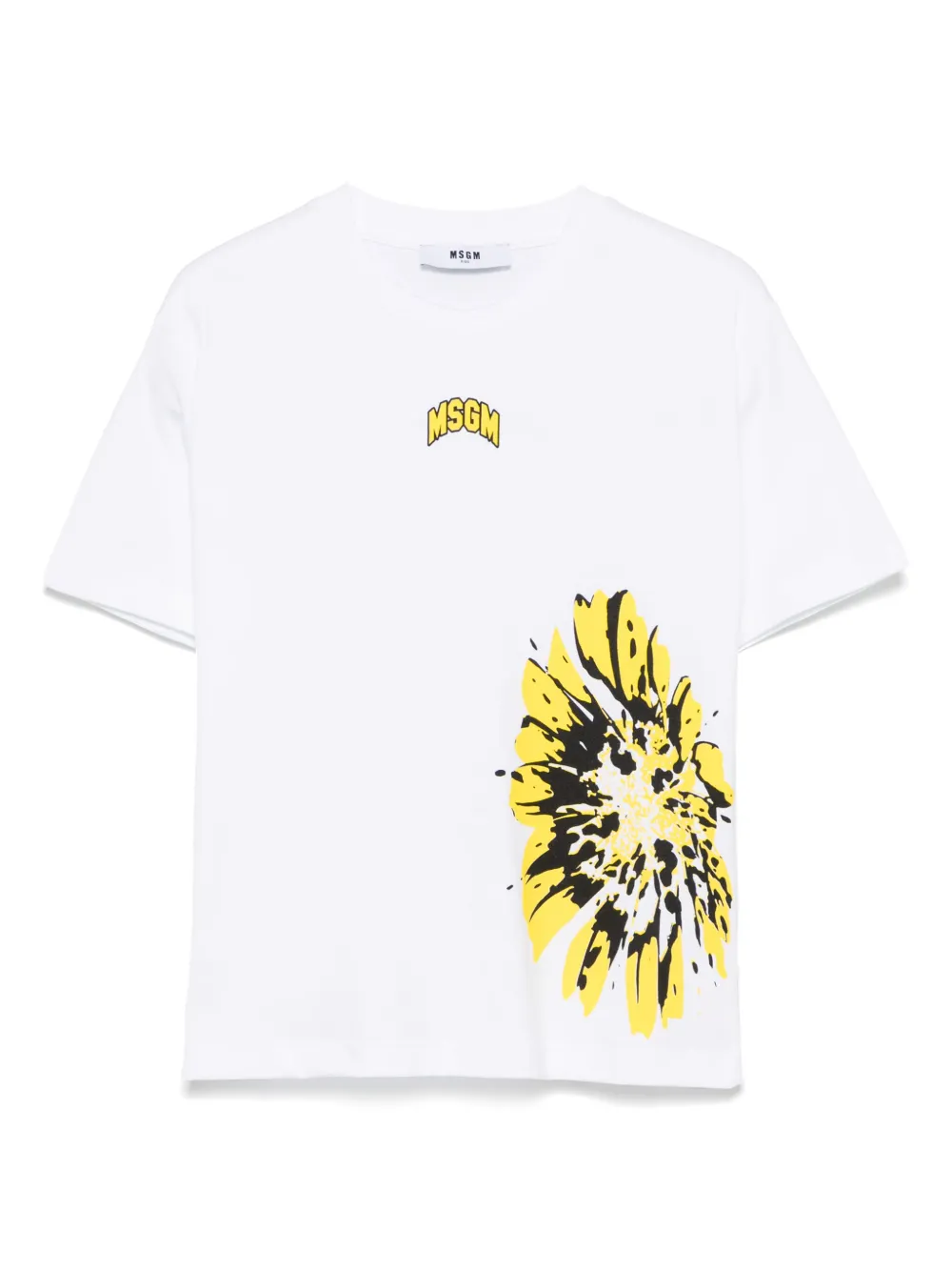 MSGM Kids playera de jersey | blanco | Image 1