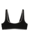 Nanushka Malti bikini top - Black