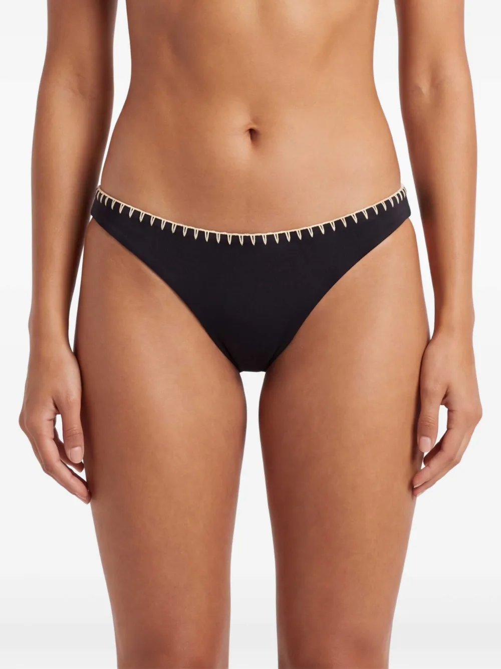 Nanushka Merve bikinislip Zwart