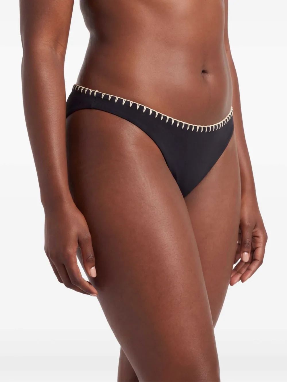 Nanushka Merve bikinislip Zwart