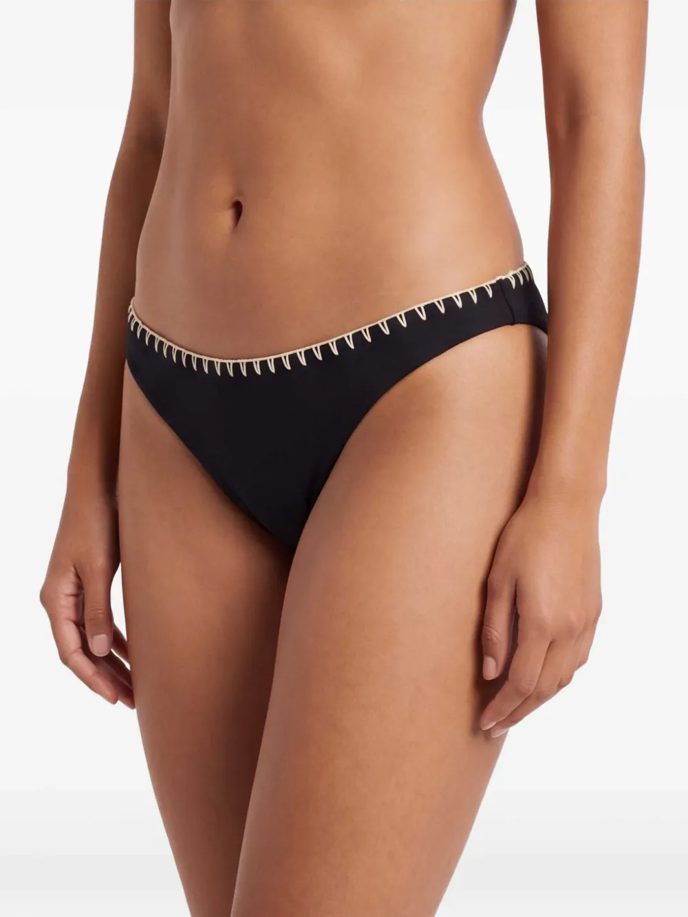 Nanushka Merve bikinislip Zwart