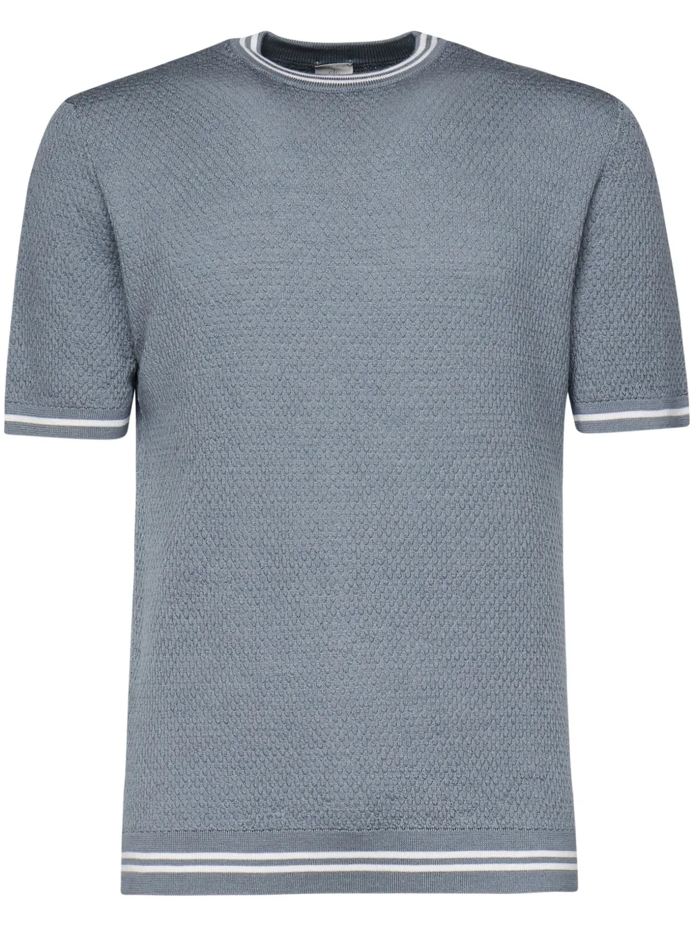 fine-knit T-shirt