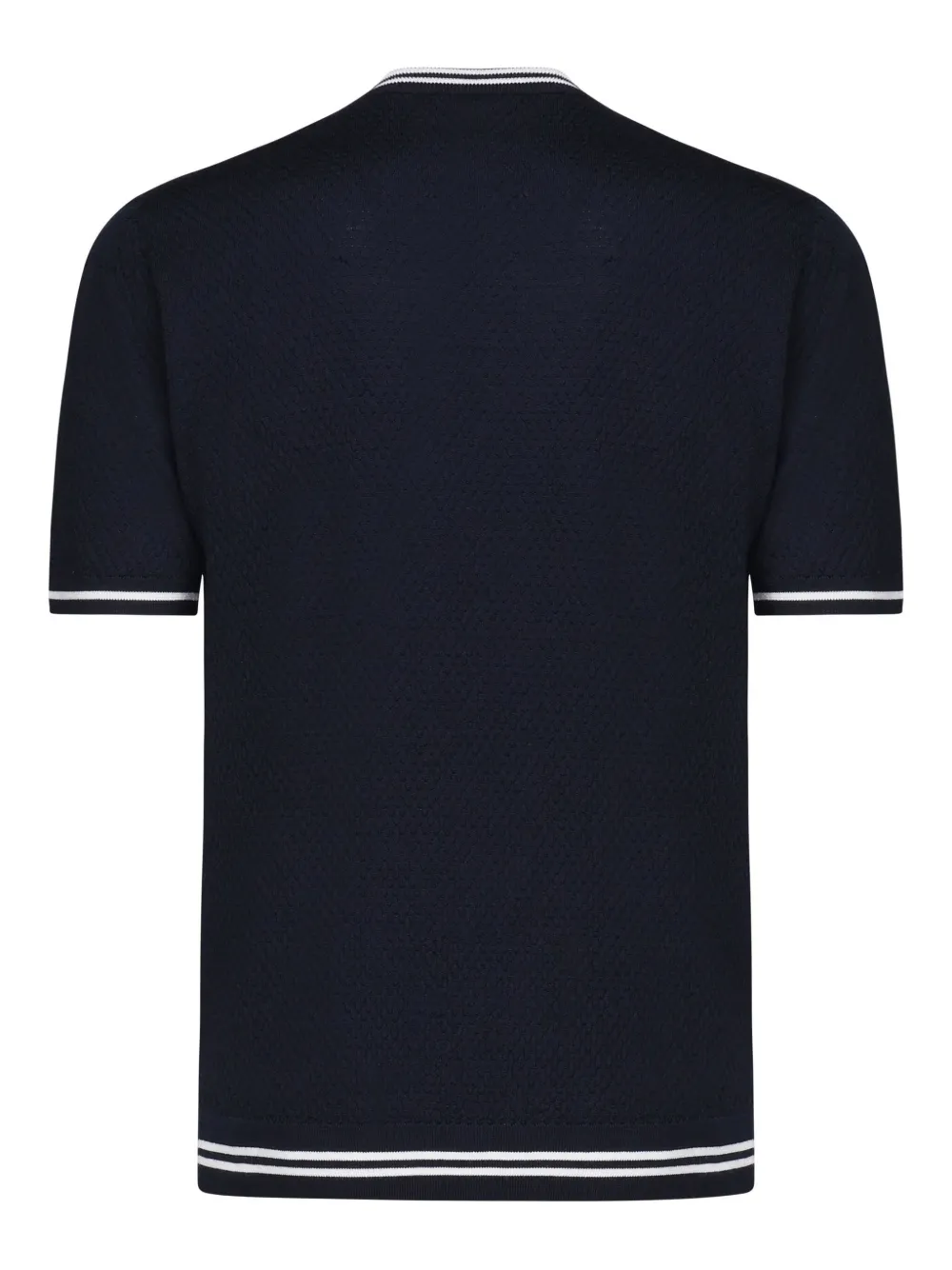 Eleventy fine-knit T-shirt - Blauw