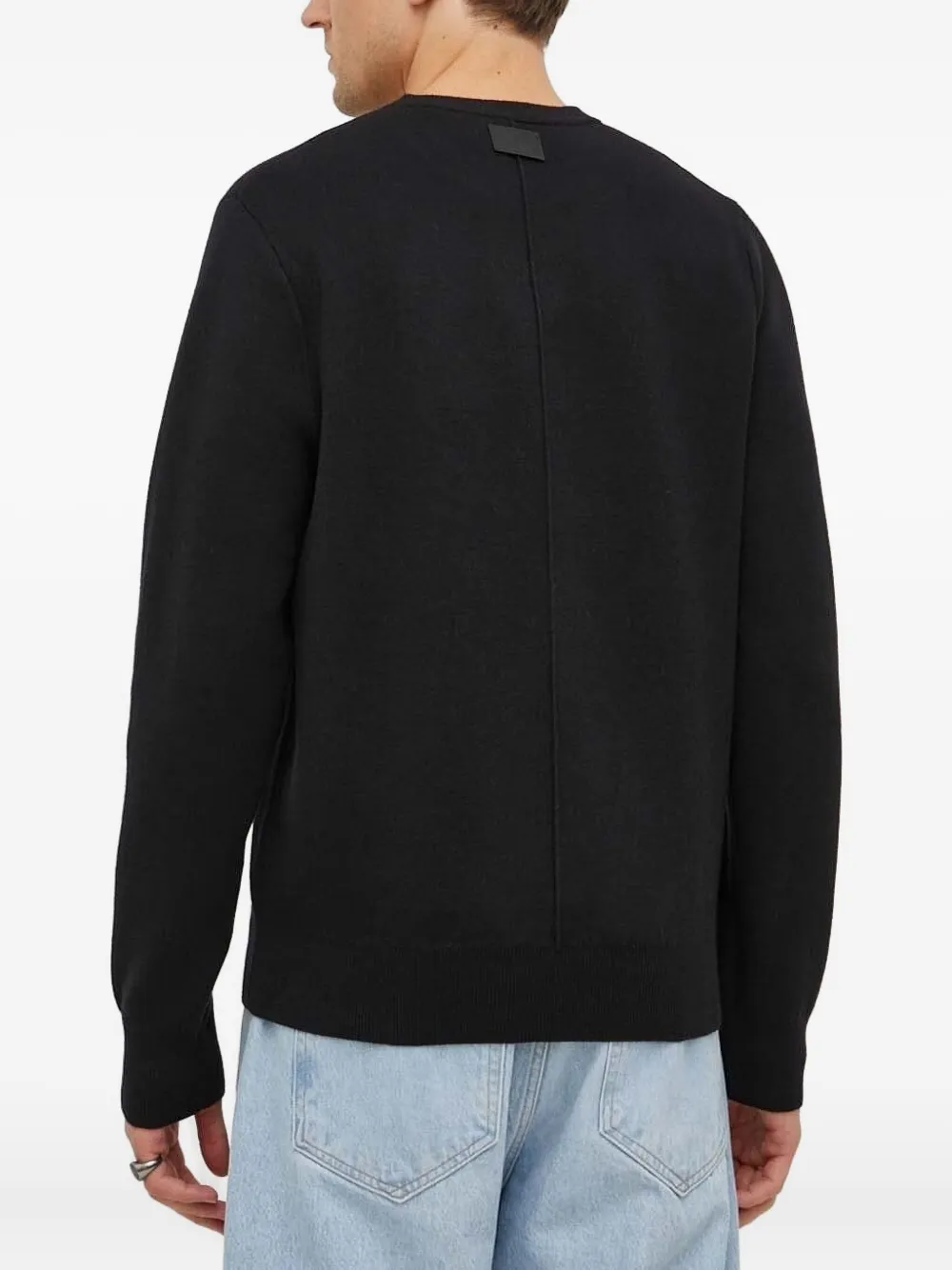 The Kooples Trui met dolk hart - Zwart
