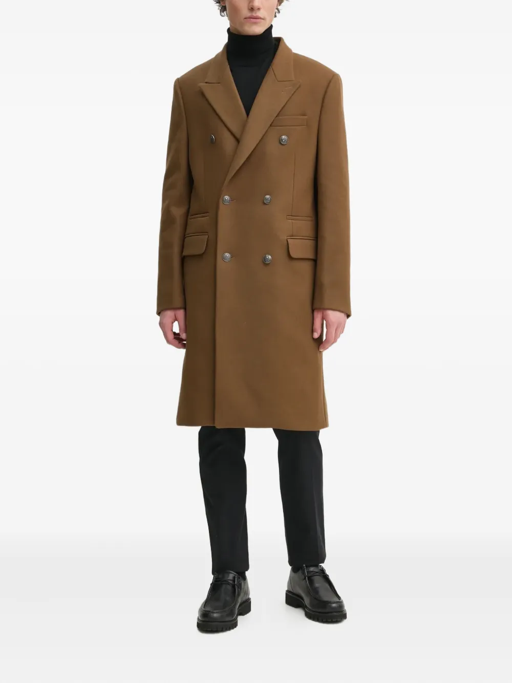 The Kooples double-breasted peak-lapel coat | Double Breasted Coats | Image 2