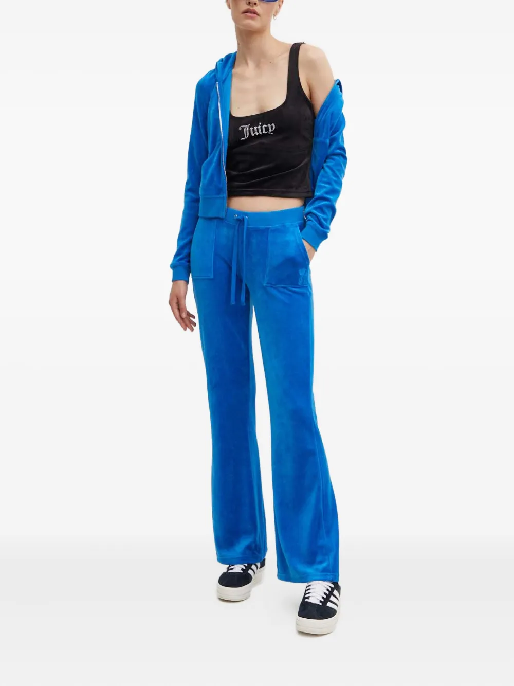Juicy Couture drawstring pocket trousers - Blauw