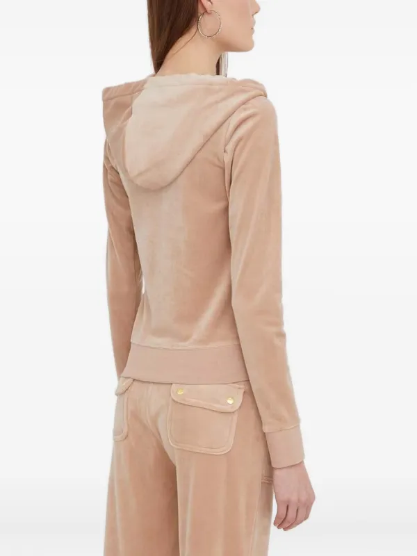 希少 ジューシークチュール ジップアップ ベロア パーカー ヴィンテージ ピンク 希少 ジューシークチュール ジップアップ ベロア パーカー