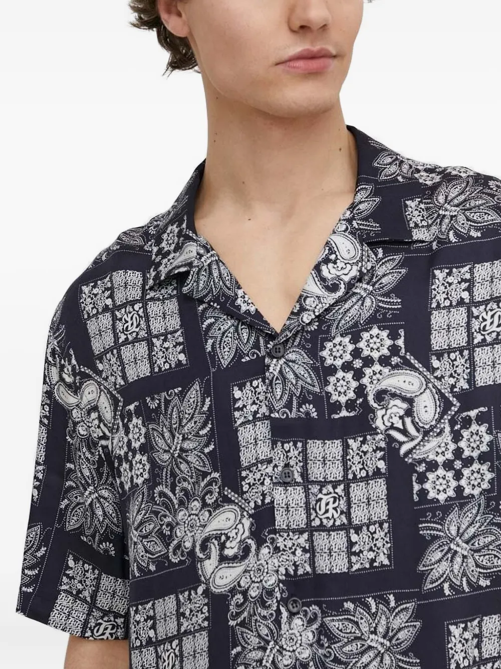 The Kooples Paisley-print Shirt In Multi