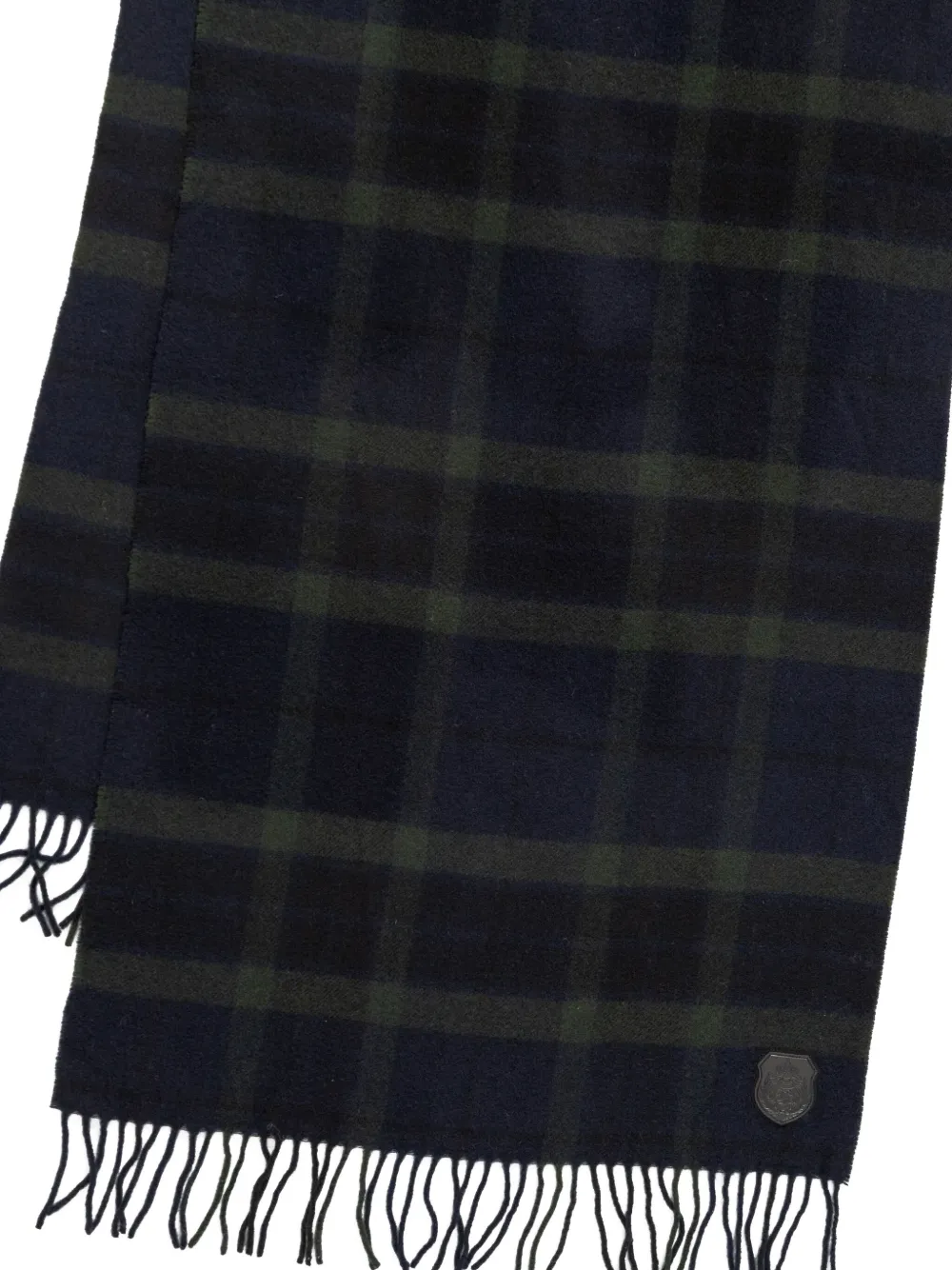 thekooples The Kooples Geruite wollen sjaal - Blauw