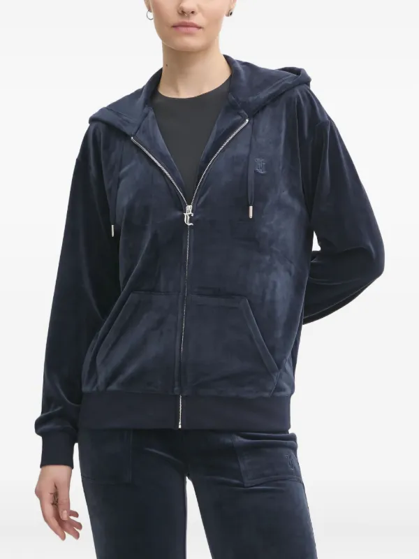 Juicy Couture ジップアップ パーカー | ブルー | FARFETCH JP
