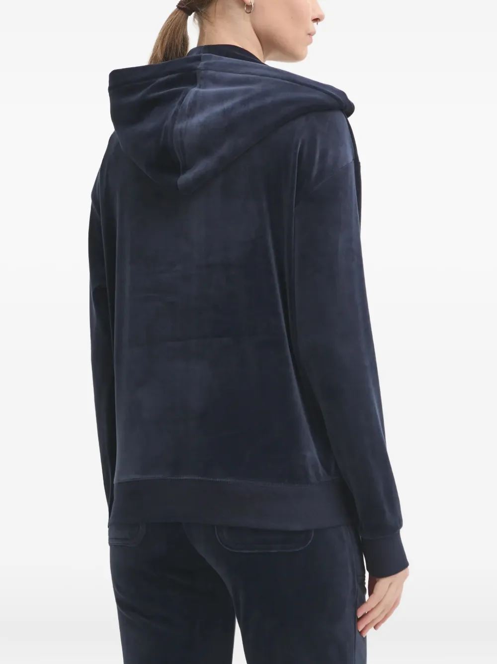 Juicy Couture Hoodie met rits Blauw