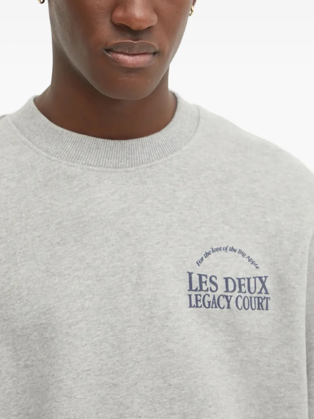 Les Deux Klassisches Sweatshirt In Animal Print