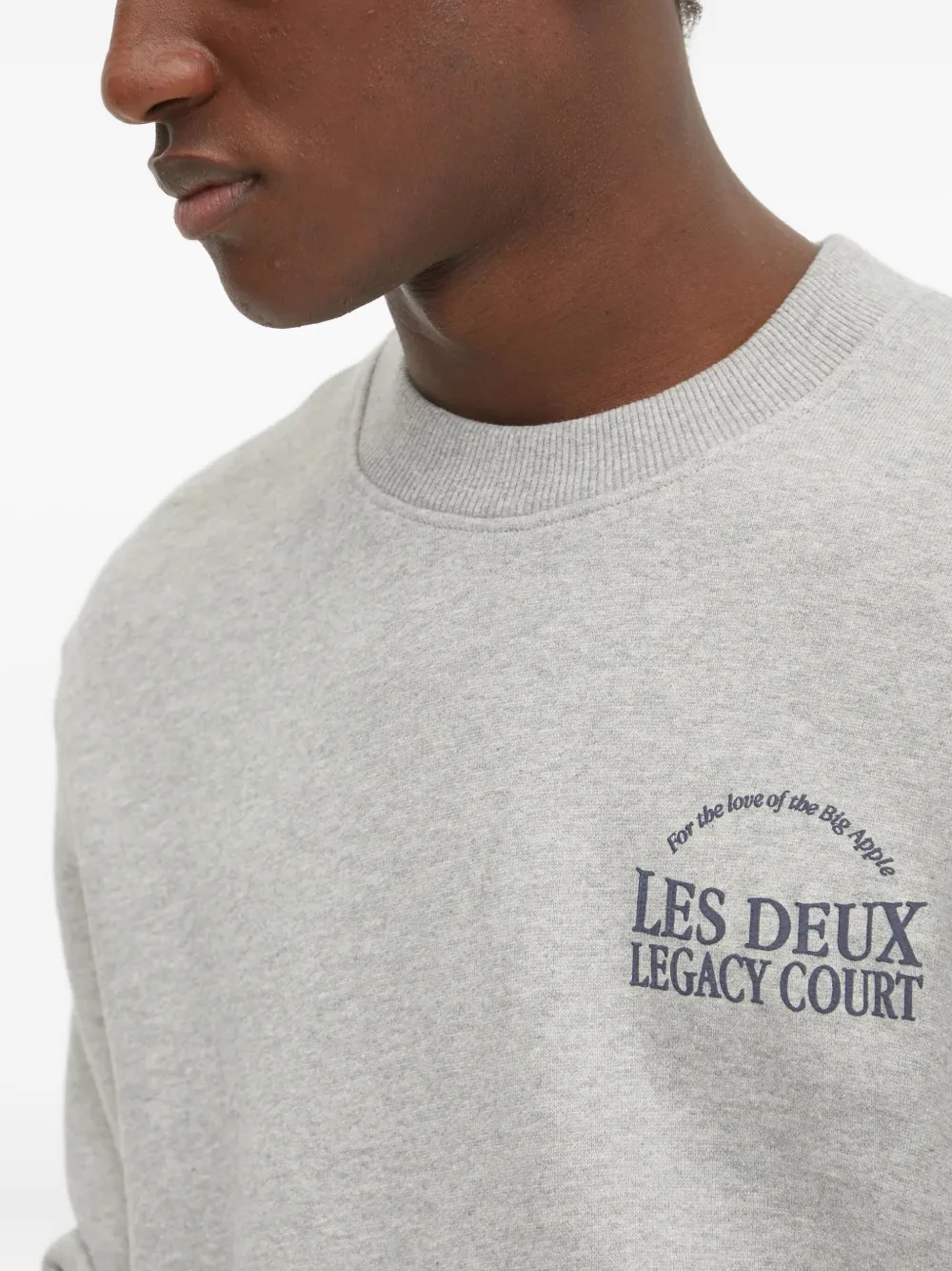 Les Deux Klassisches Sweatshirt In Animal Print