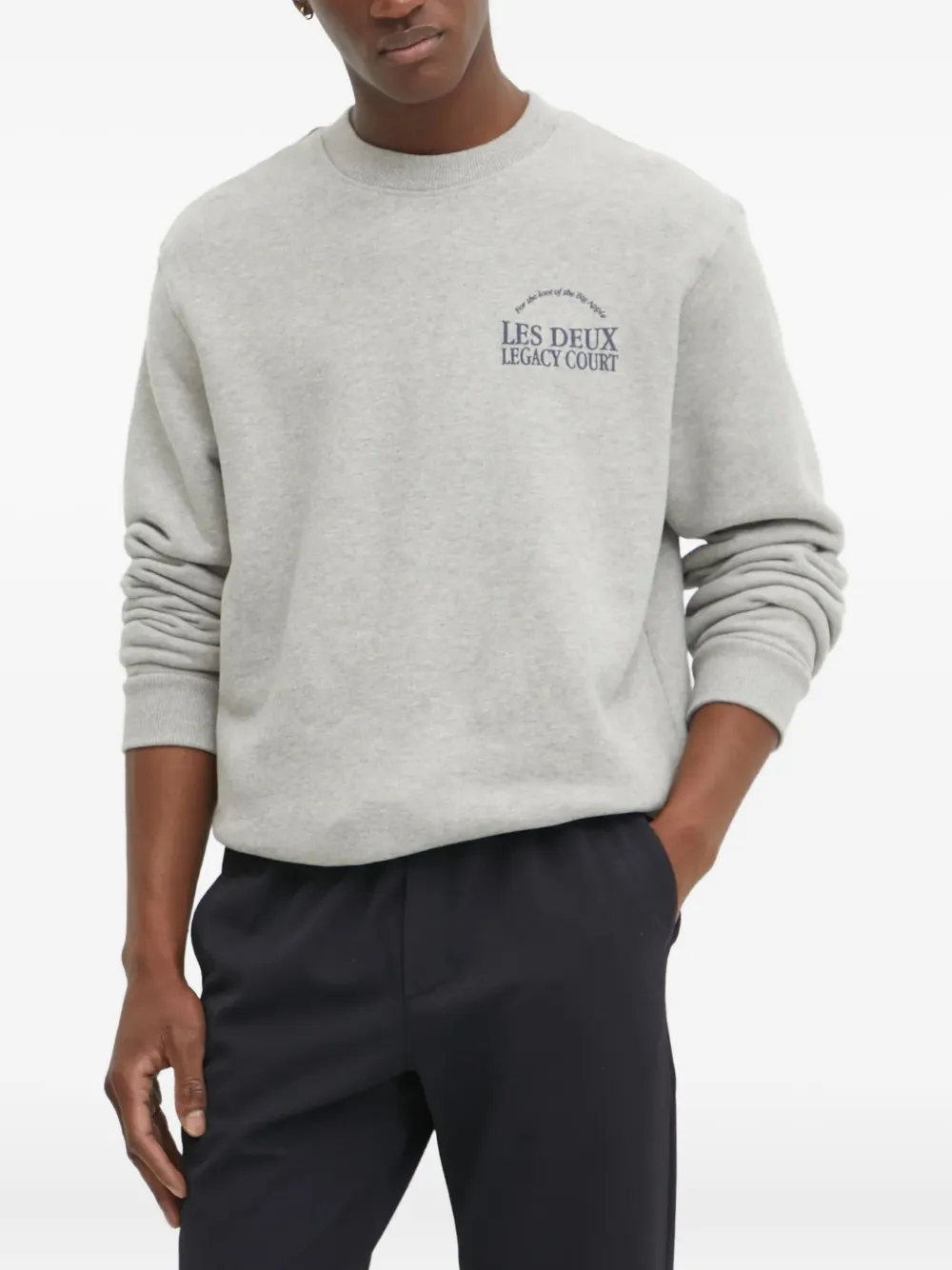 Les Deux Klassisches Sweatshirt In Animal Print