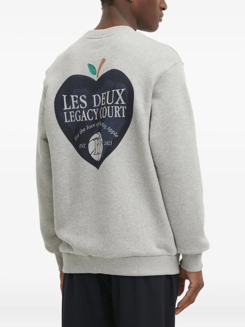 Les Deux Klassisches Sweatshirt In Animal Print