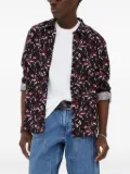 The Kooples floral-pattern shirt - Black