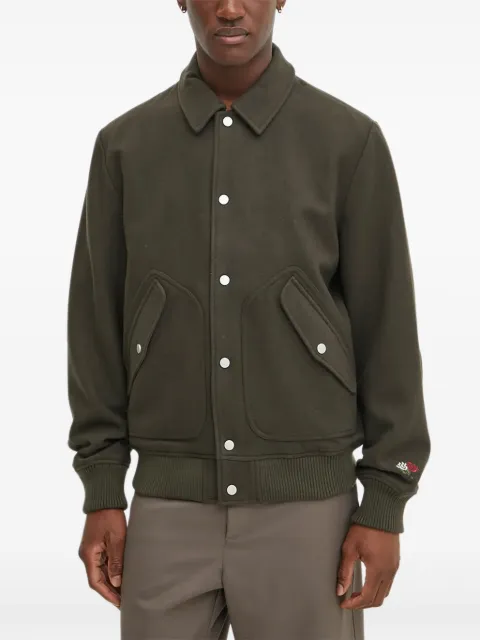 Les Deux buttoned patch-pocket jacket