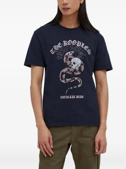 The Kooples T-shirt met doodskopprint