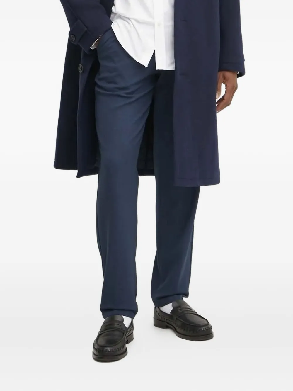Les Deux Como embroidered-pockets trousers | Blue | Image 1