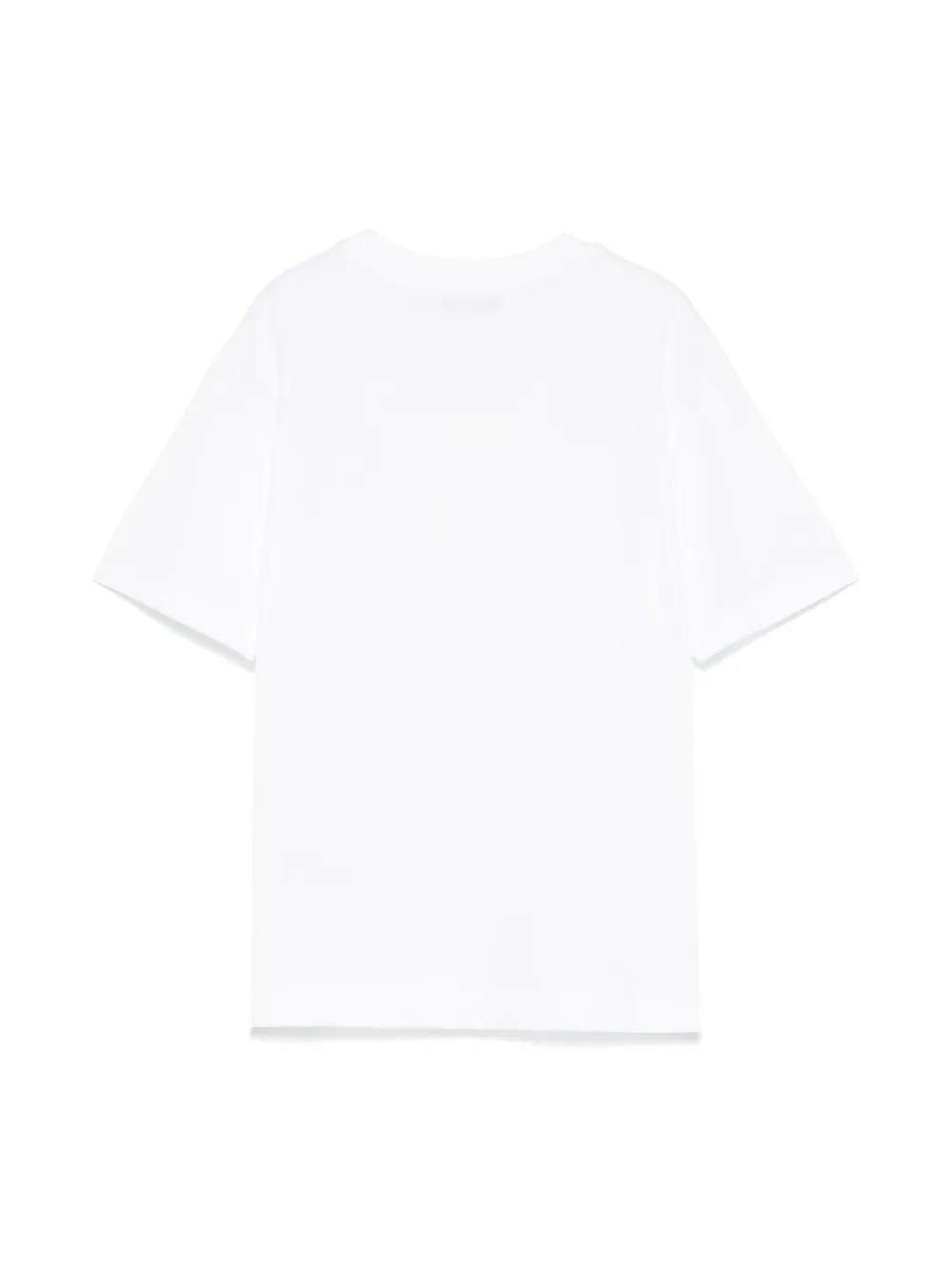 MSGM Kids T-shirt met logoprint - Wit