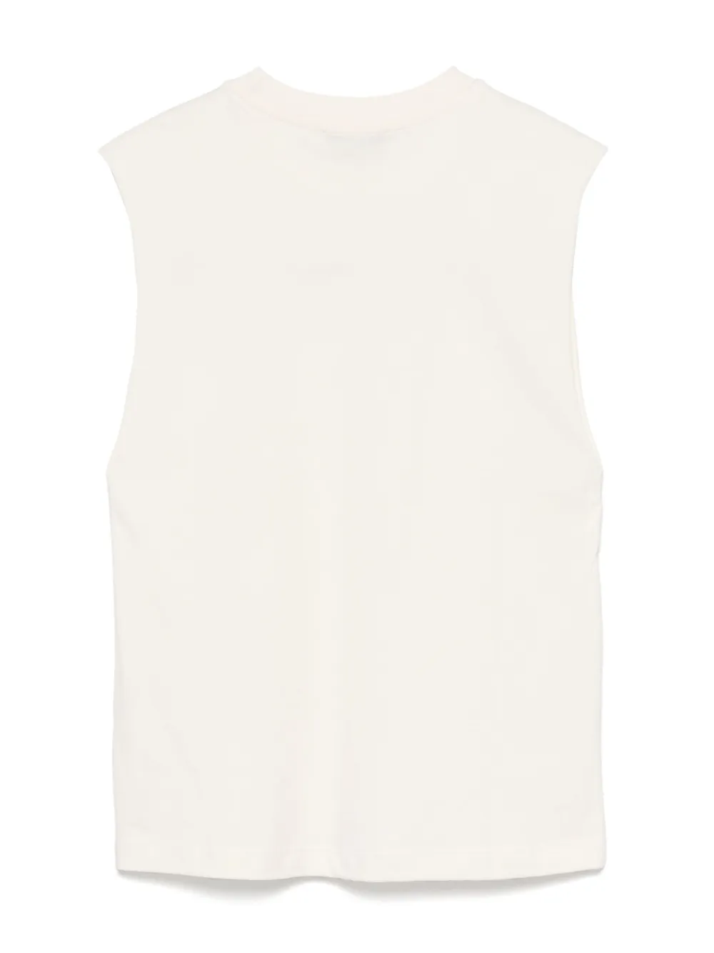 MSGM Kids Jersey gilet - Beige