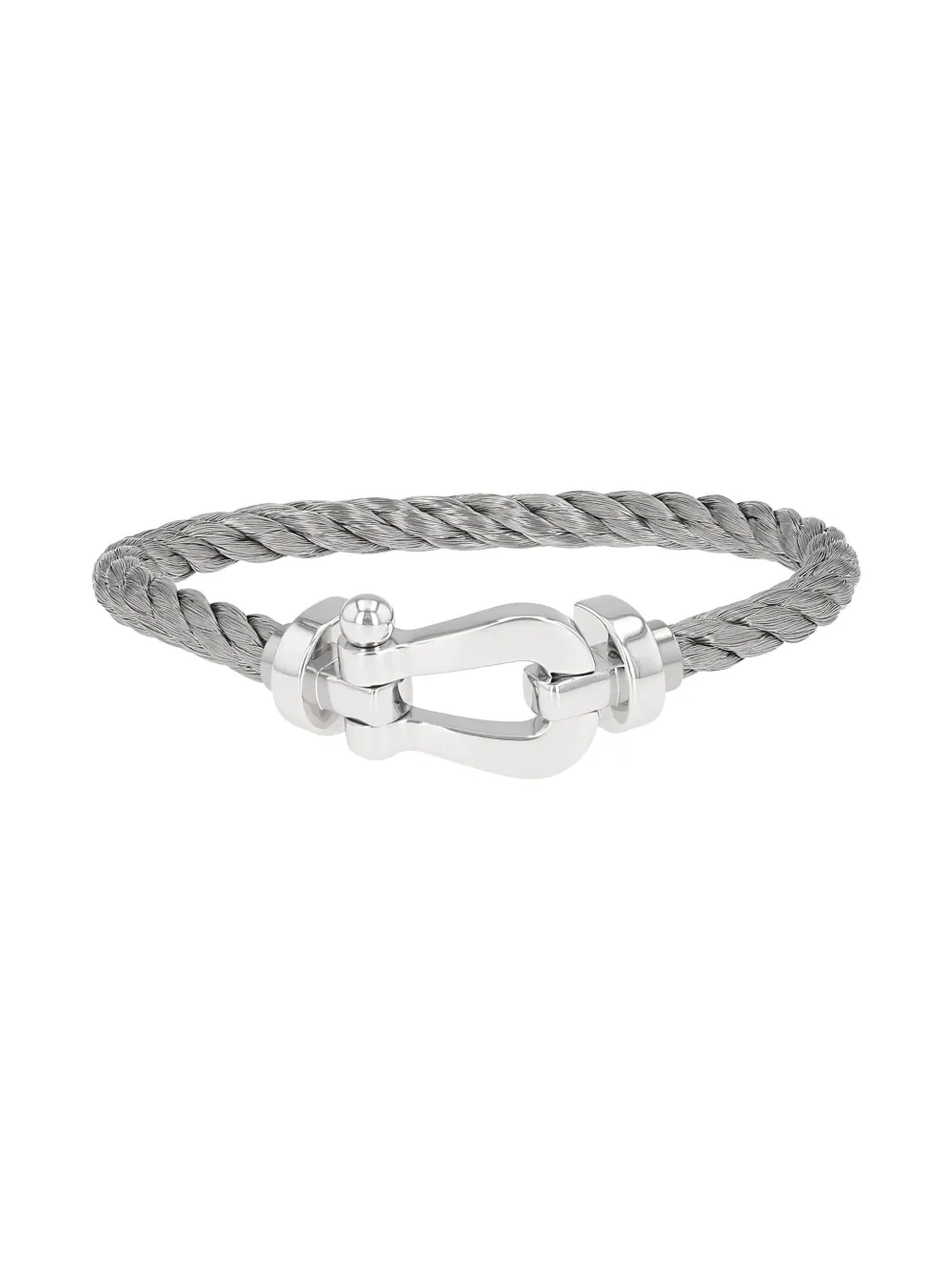 18KT white gold large Force 10 bracelet