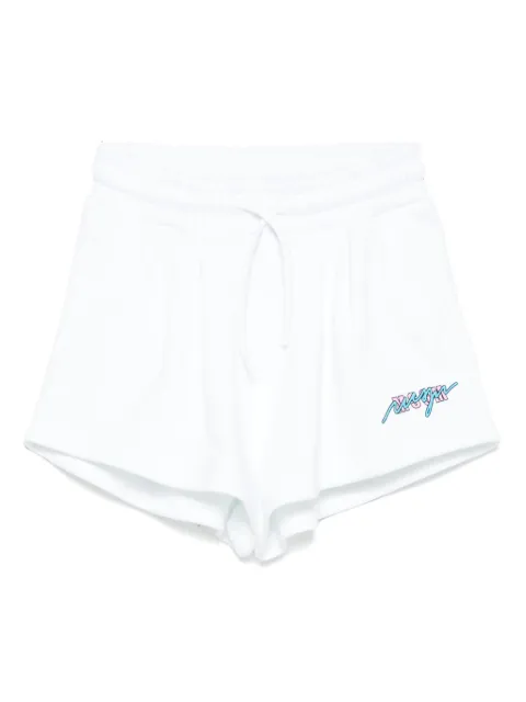 MSGM Kids cotton track shorts