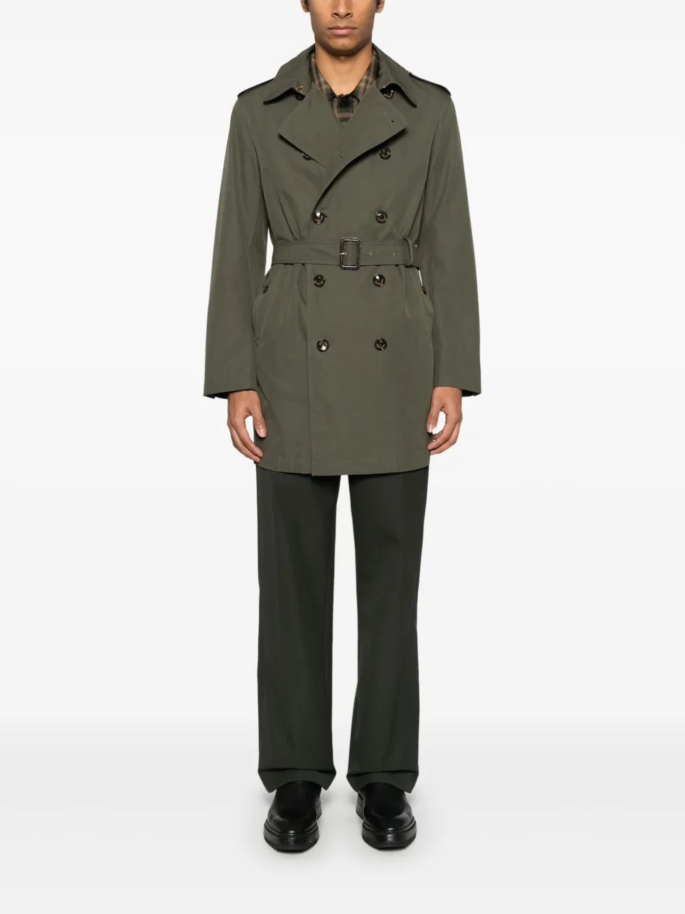 Montecore trench jacket - Groen