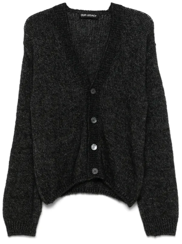 OUR LEGACY Academy カーディガン | ブラック | FARFETCH JP