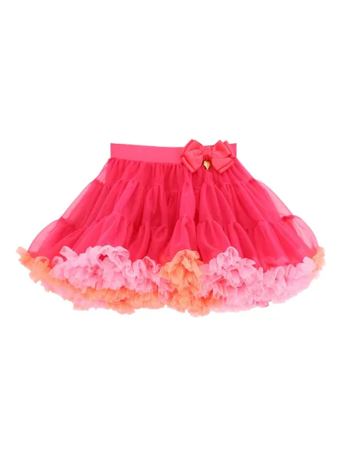 ANGEL'S FACE KIDS tulle-inserts skirt 