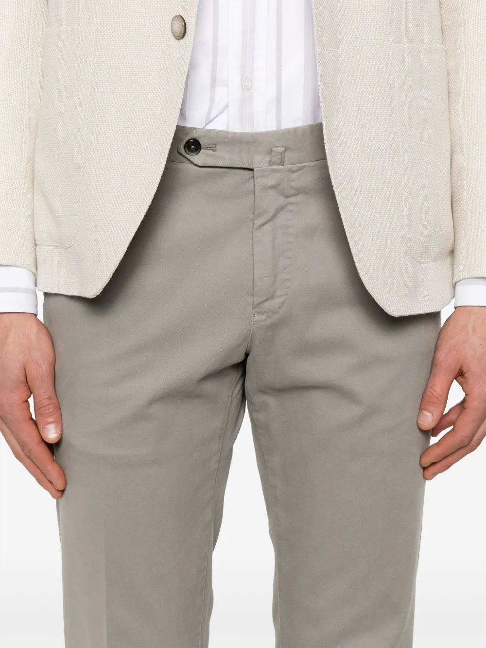 PT Torino Slim-fit broek Grijs