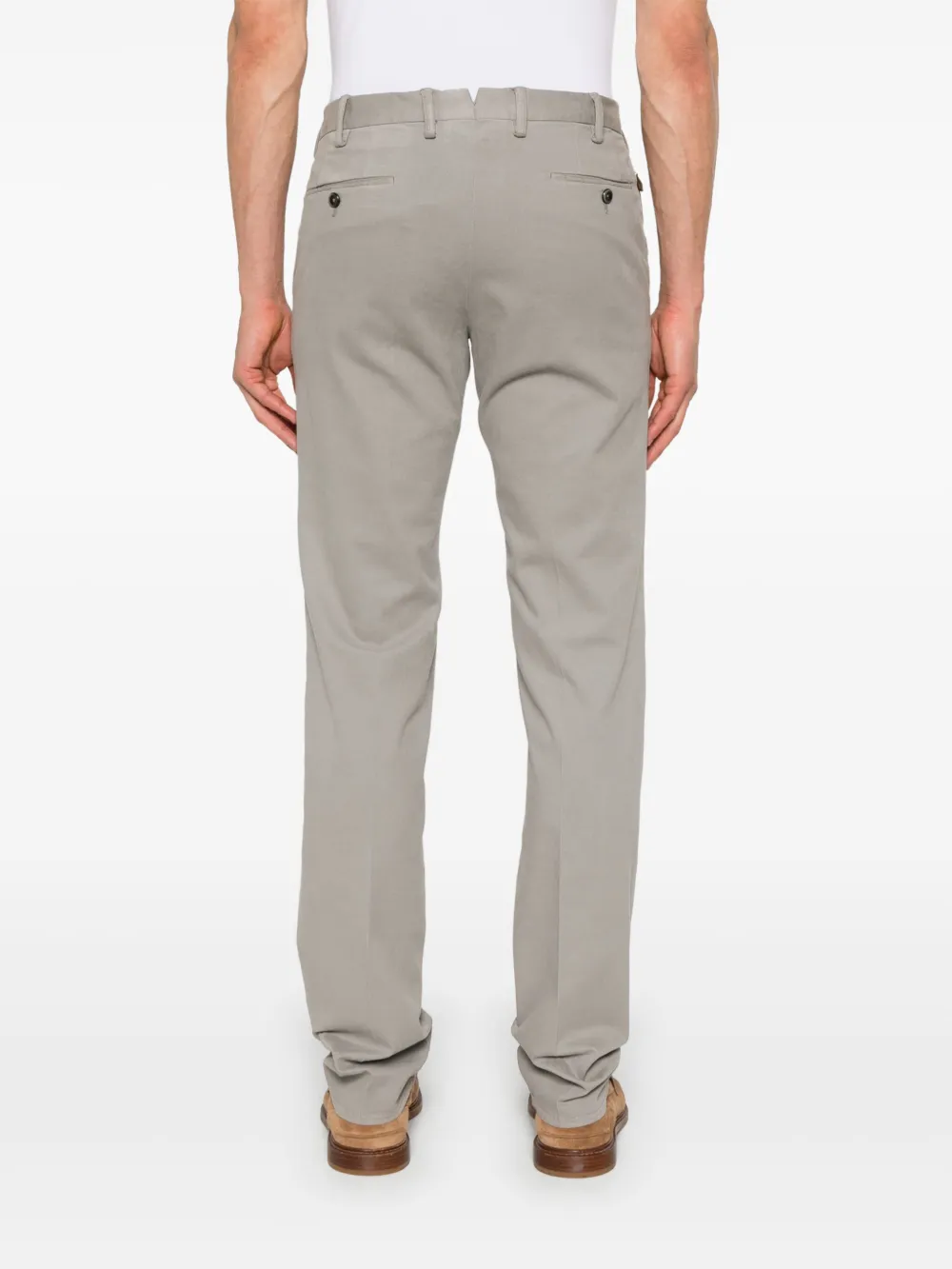 PT Torino Slim-fit broek Grijs