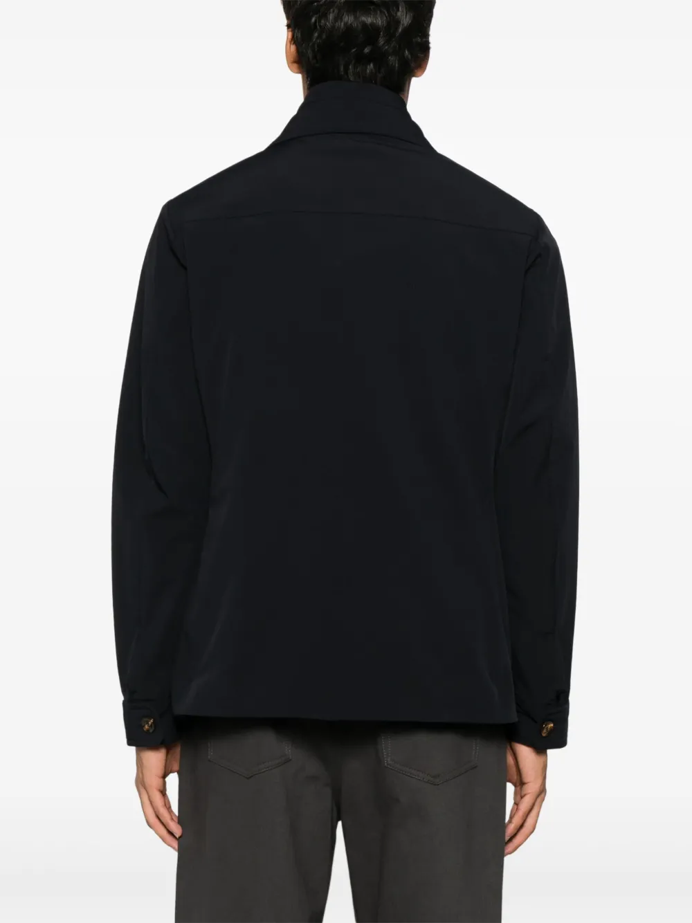 Moorer Jack met gelaagd effect Blauw
