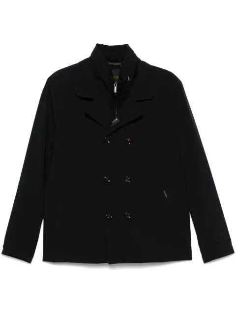 Moorer layered-effect jacket