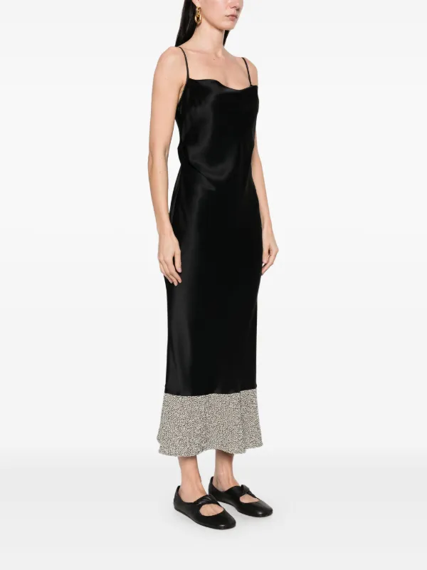 nanushka midi dress Linora - Draped Wool Jersey Midi Dress