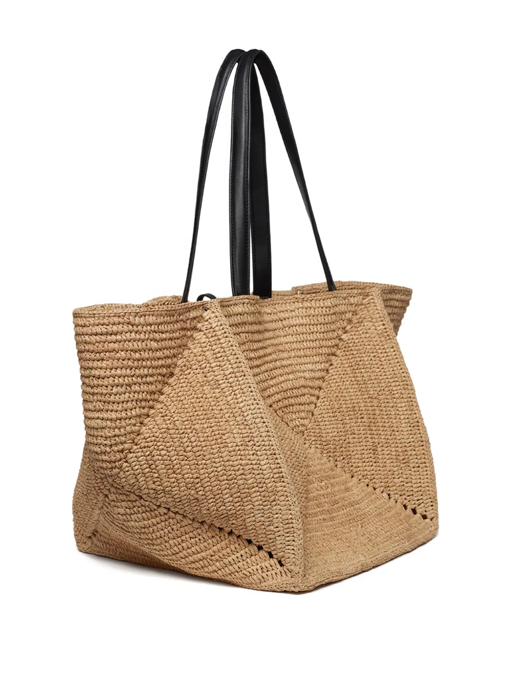 Nanushka Origami shopper Beige