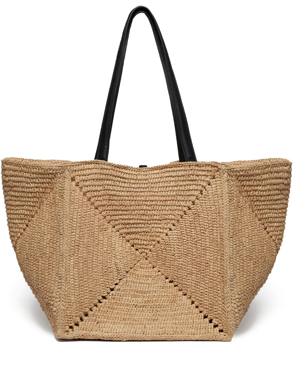 Nanushka Origami shopper Beige