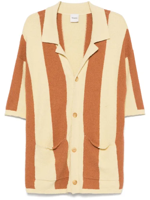 Nanushka chemise à rayures - Jaune - Nanushka - Modalova