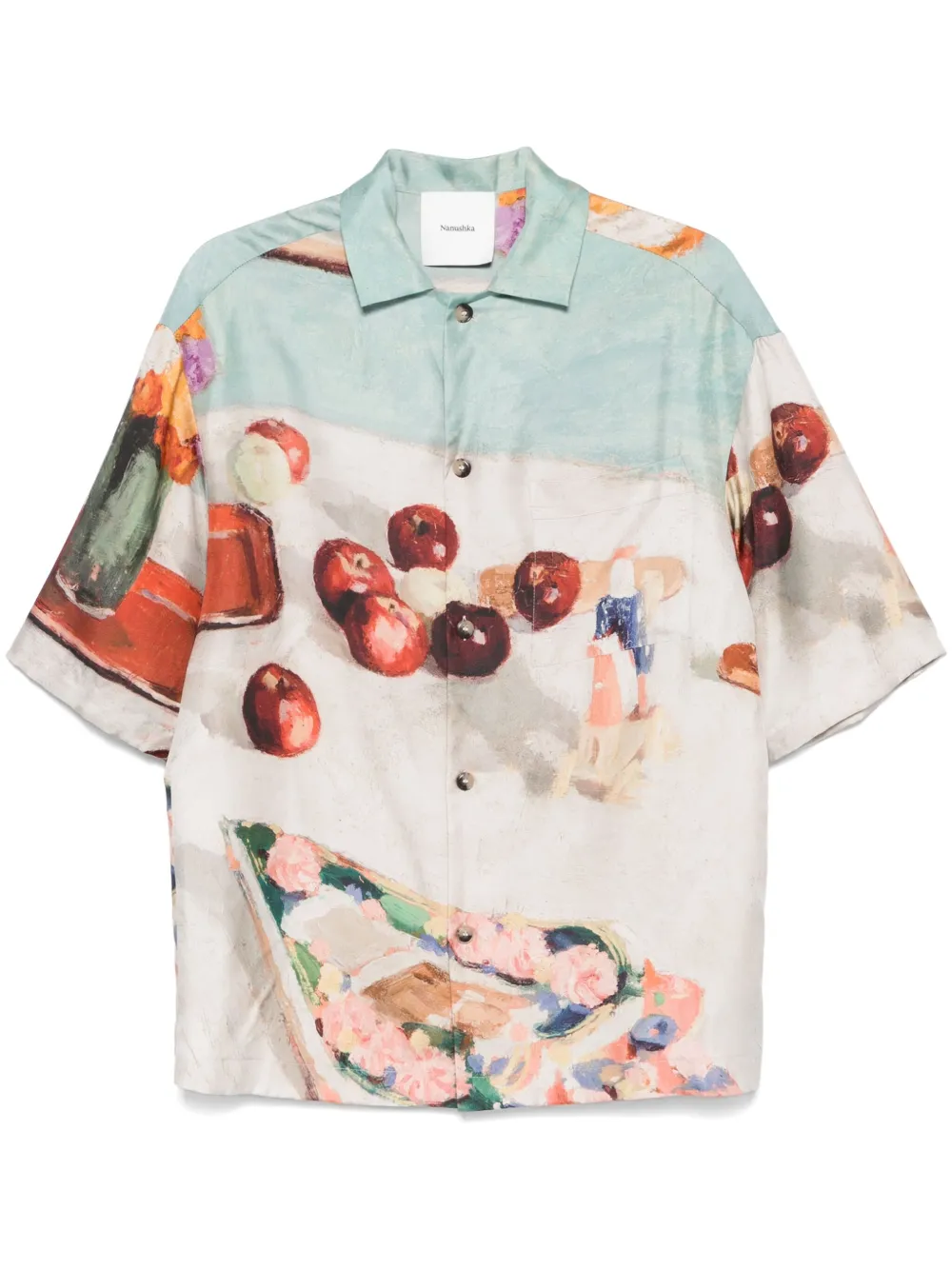Nanushka silk shirt