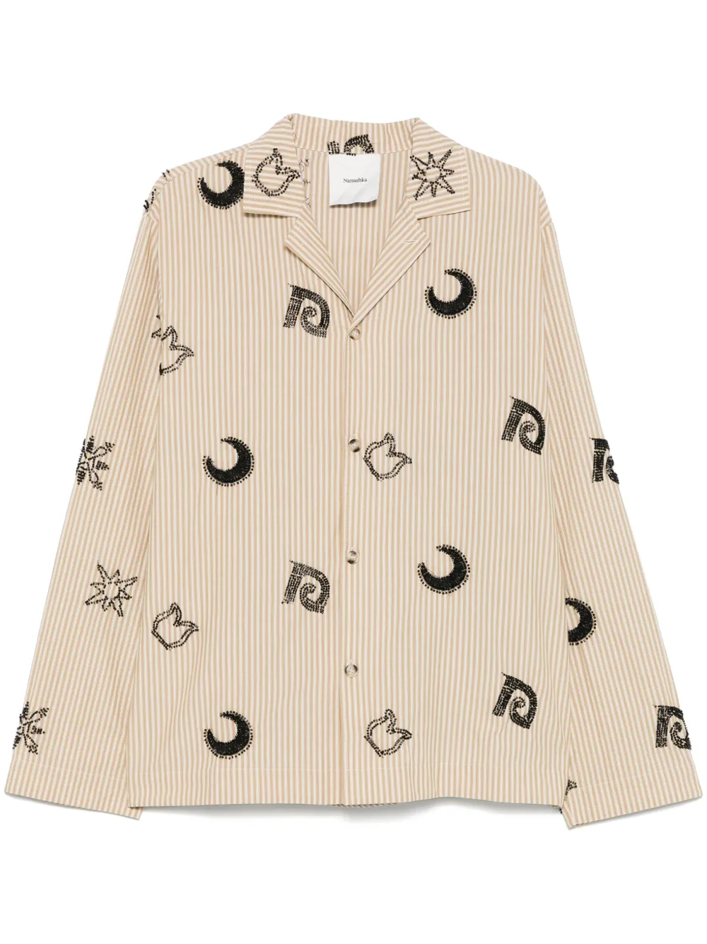 Nanushka Haris shirt | Brown | Image 1